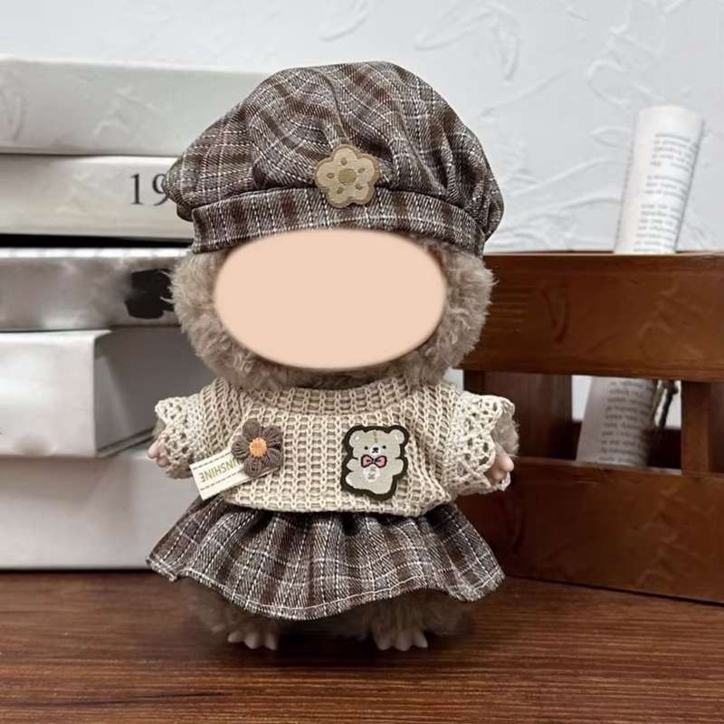 One set of accessories for a Labubu cotton doll’s outfit is a replacement clothing set that is offered as a gift - Image 3
