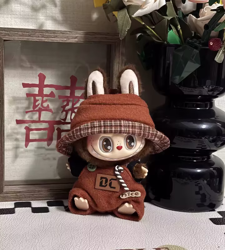 Labubu Idol V1 V2 Stylish Outfit Clothes Sports Leisure Suit Clothing Gift Mini Doll's Clothes Outfit Accessories For 15-17cm
