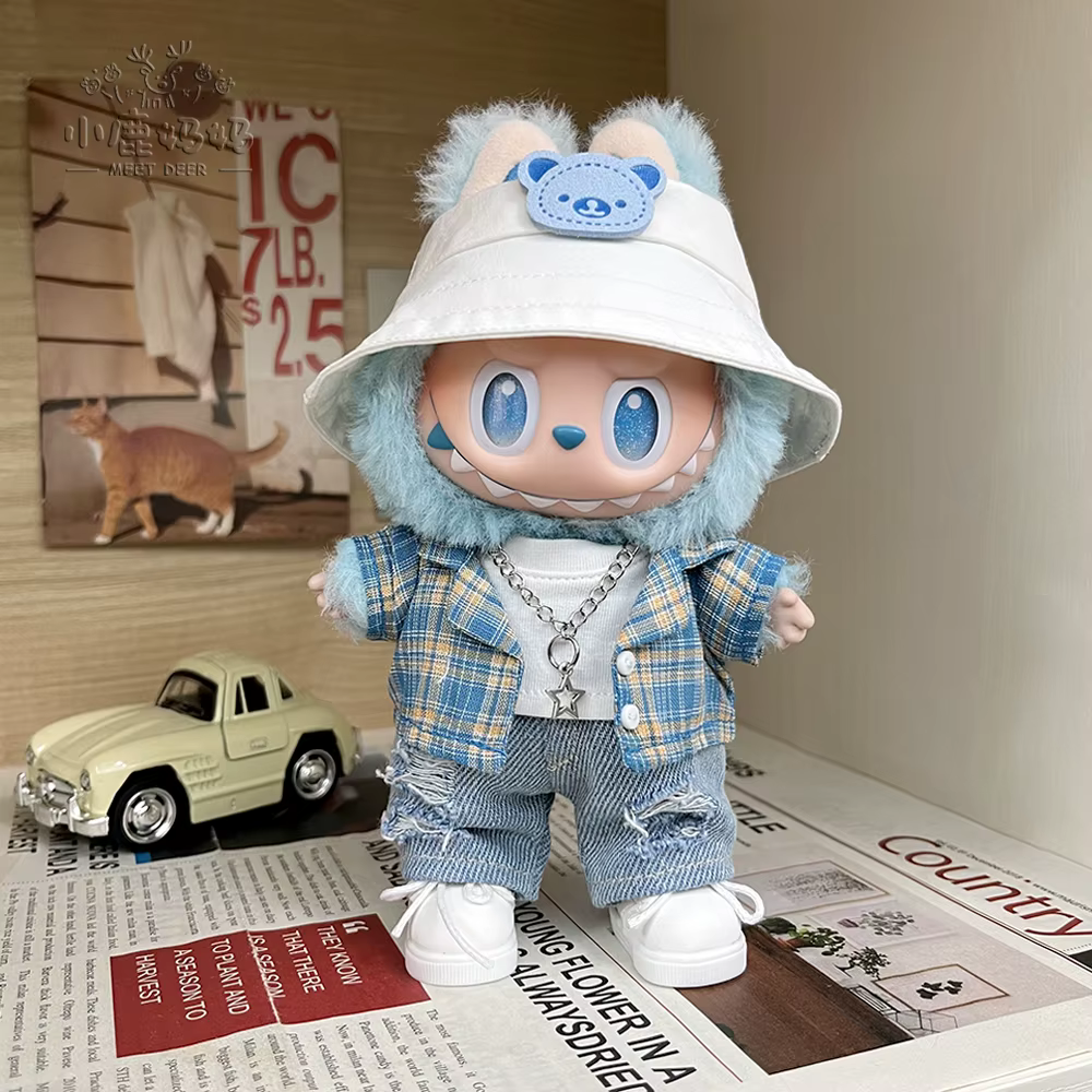 This ensemble is considered a collectible must-have as it is a stunning addition whether you dress the Labubu for display or for your siting party car display