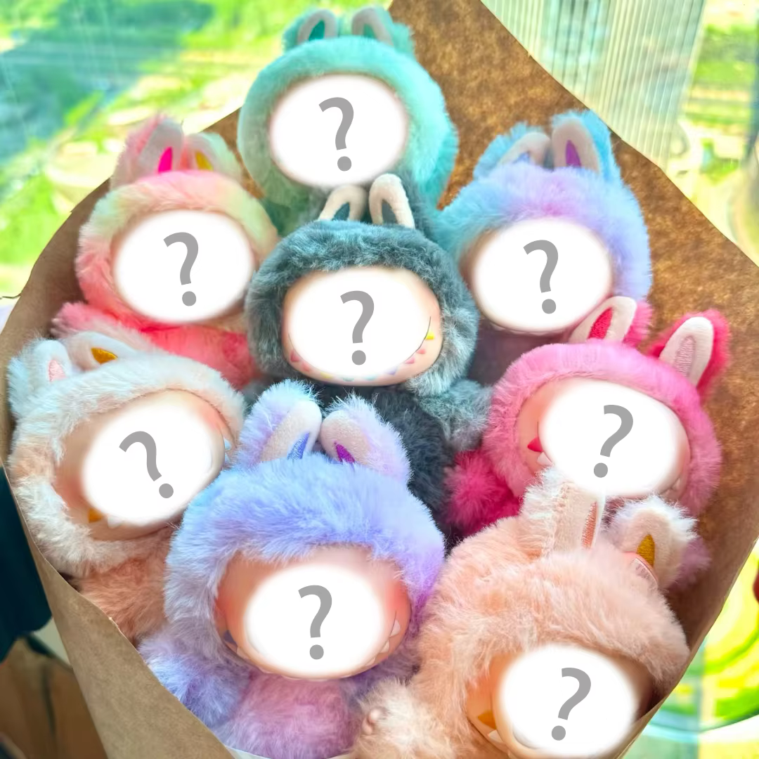 Sweetheart Vinyl Doll Kawaii Backpack Pendant Decoration and plush doll keychain gifts Mini LABUBU V3 The Monsters Box - Image 2