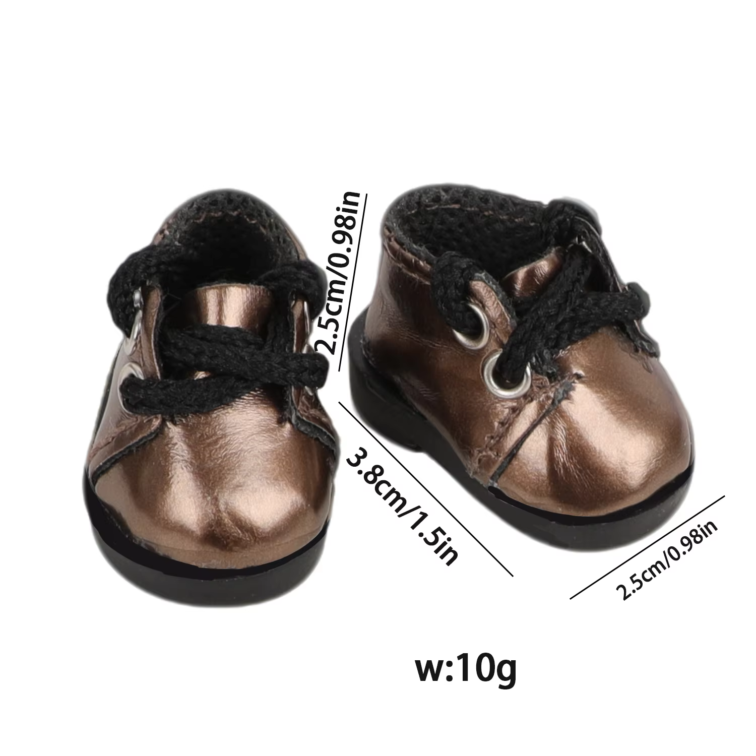 V1 V2 Labubu Dolls Accessories Outfit for Cotton Toy Girls 3.8cm Adorable Doll Shoes cane mini lace up pu leather Shoes for 17cm - Image 4
