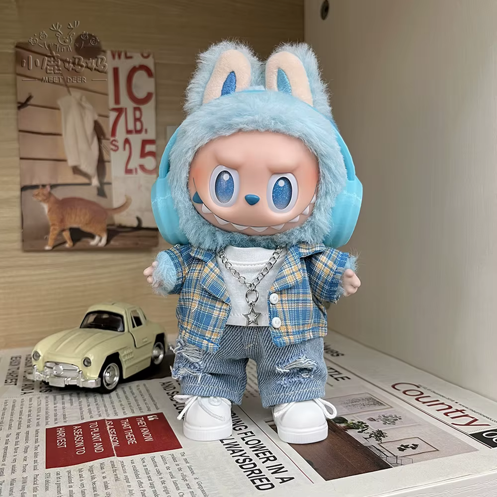 This ensemble is considered a collectible must-have as it is a stunning addition whether you dress the Labubu for display or for your siting party car display - Image 2