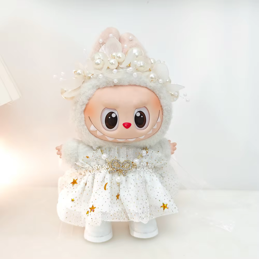 With the new K-pop inspired chic uniform, your 15-17 cm Labubu Idol V1 or V2 is ready to shine! - Image 2