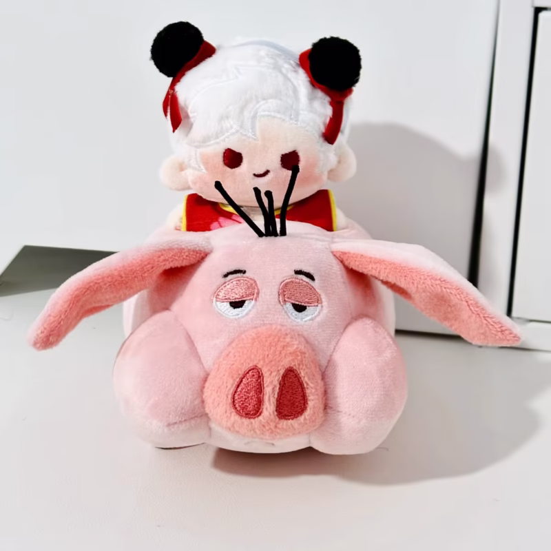 Labubu V1 V2 Idol Doll Clothes Accessories Toys For Fans Kids Presents 10cm Mini Labubu Doll Clothes Adorable Flying Pig Mount Ne Zha2 Set