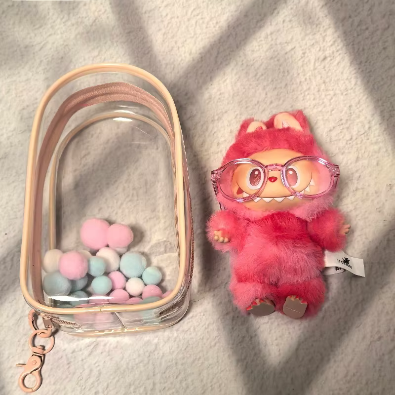 With Accessories For Keychain Dolls Display Bag For 15–17 cm Laboratory 3.0 V1/V2/V3 Ropa Mini Labubu Displays - Image 3